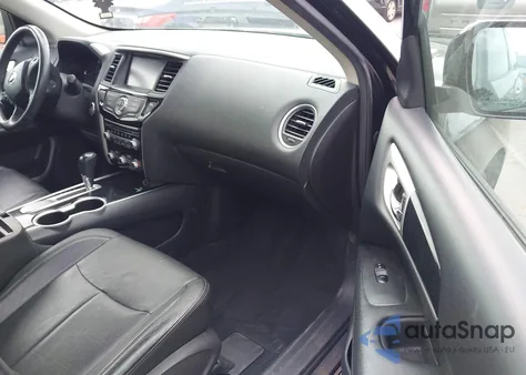 2017 Nissan Pathfinder S из США, поврежденный, VIN 5N1DR2MN1HC614098